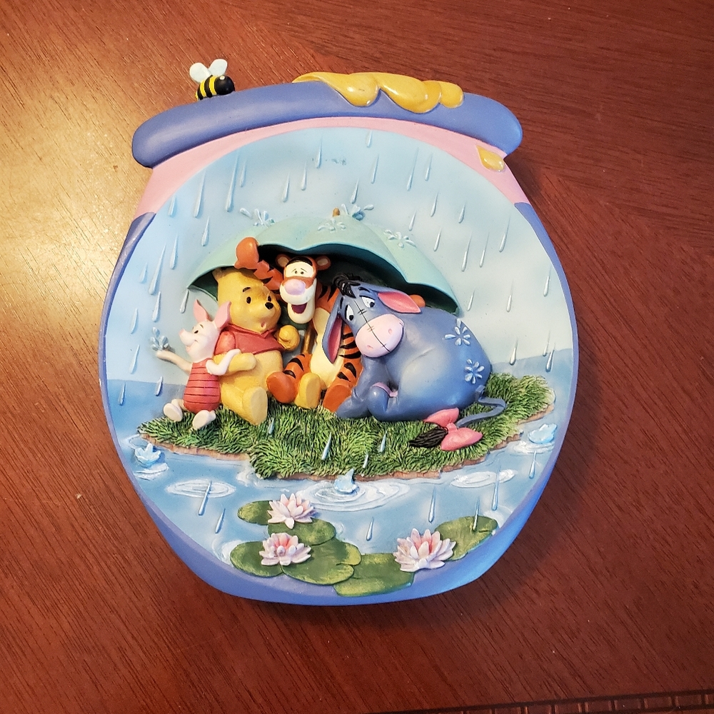 Collectible Pooh plate